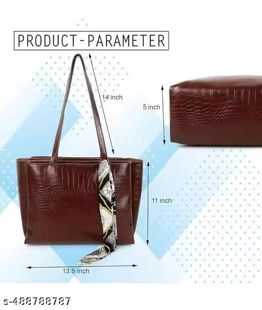 Tan leather Tote