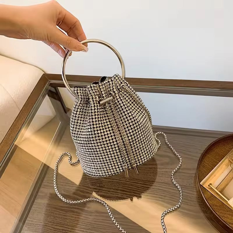 Rhinestones party bag