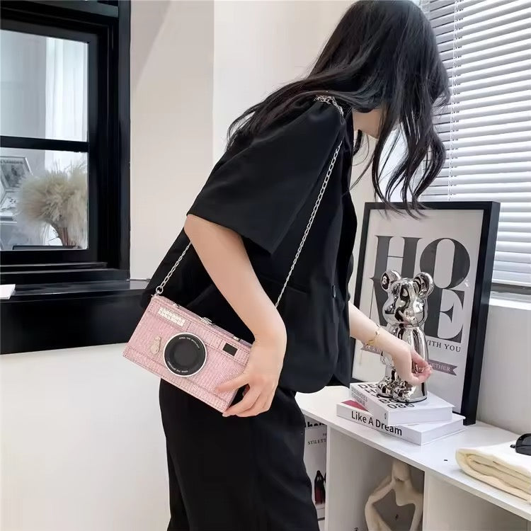 Pink Camera Sling