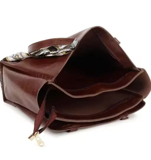 Tan leather Tote