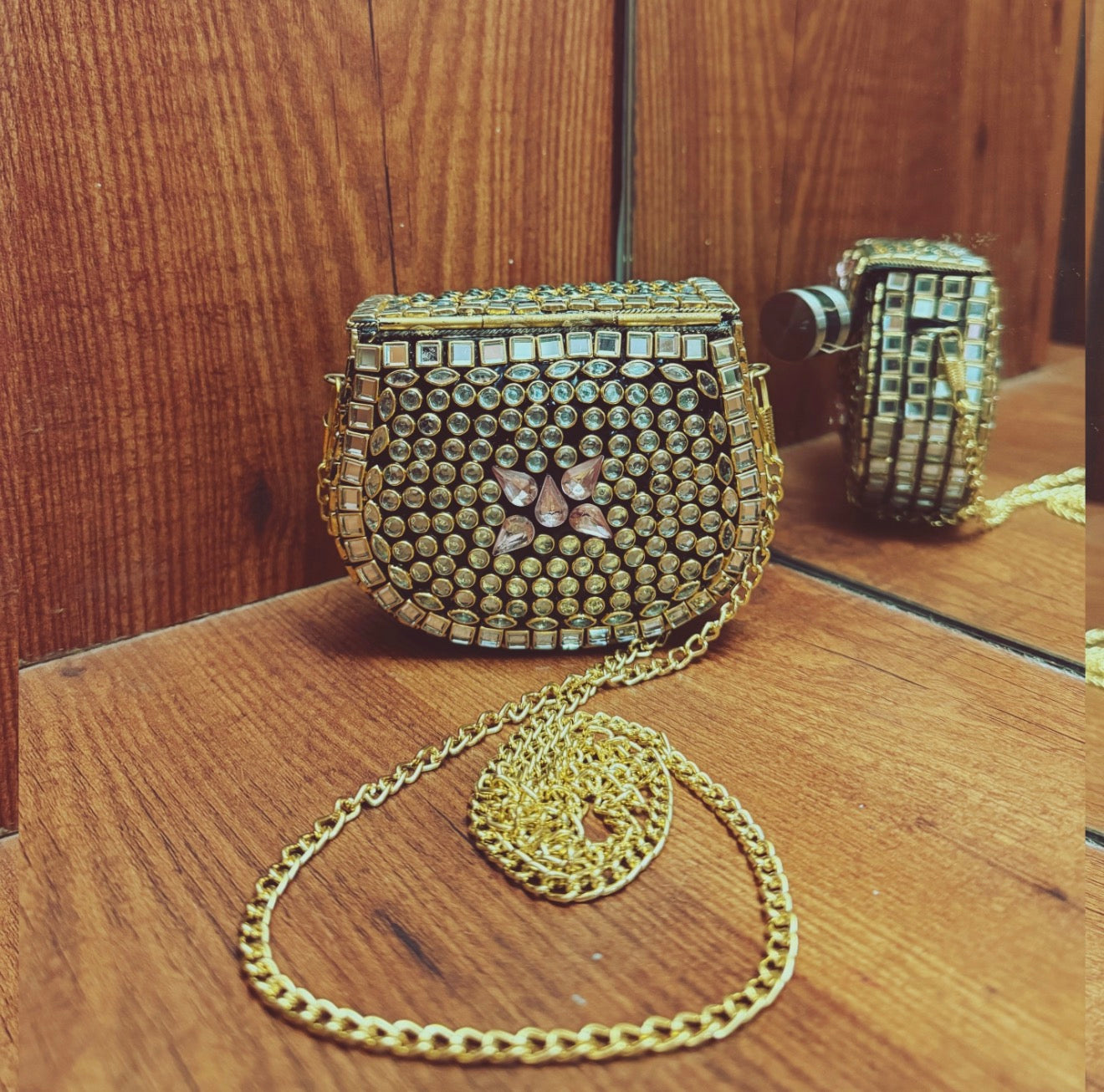 Crystal mini bag
