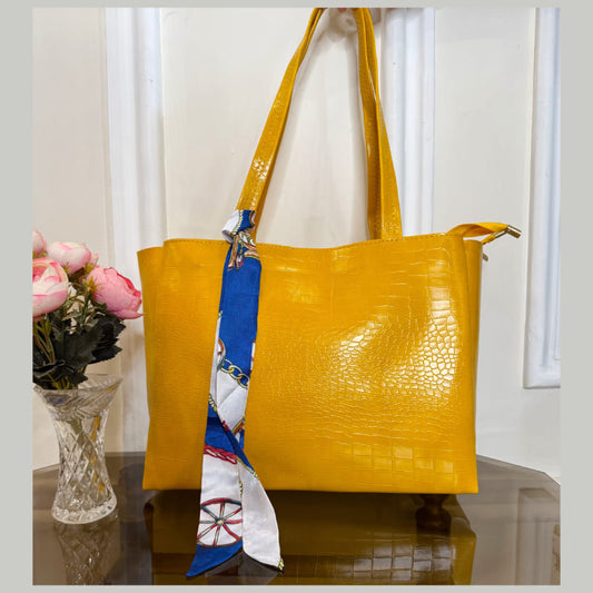 Mustard Tote Bag