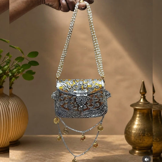 Riza Metal bag