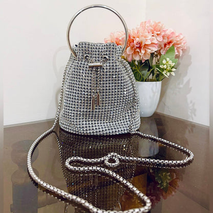 Rhinestones party bag