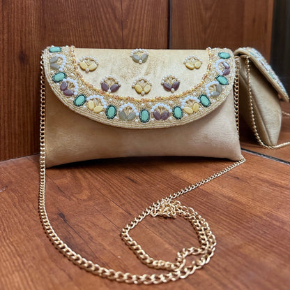BeadLove envelope handbag