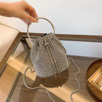 Rhinestones party bag