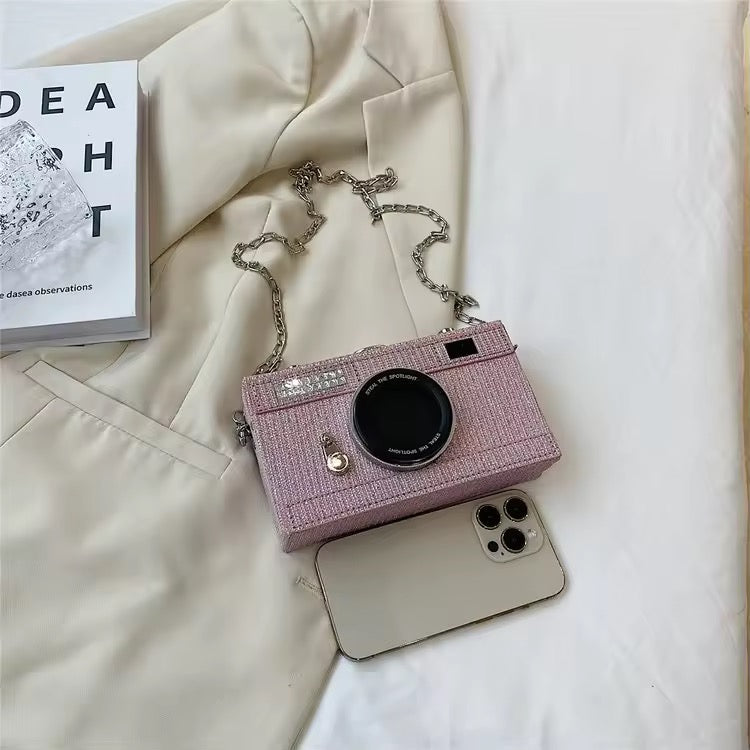 Pink Camera Sling