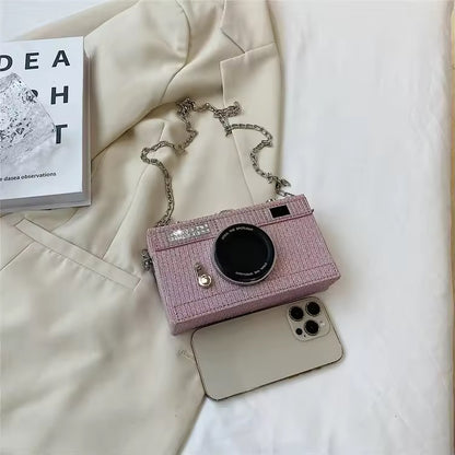 Pink Camera Sling