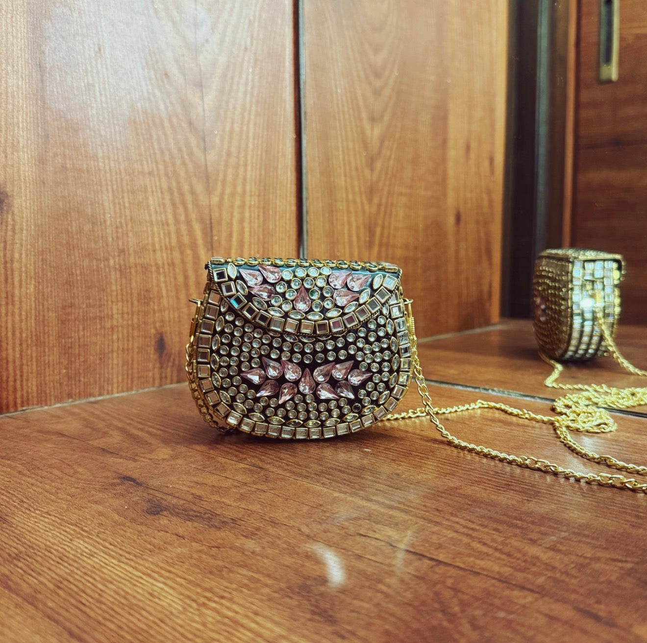 Crystal mini bag