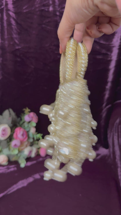 Light Gold Mini Tassel Sling